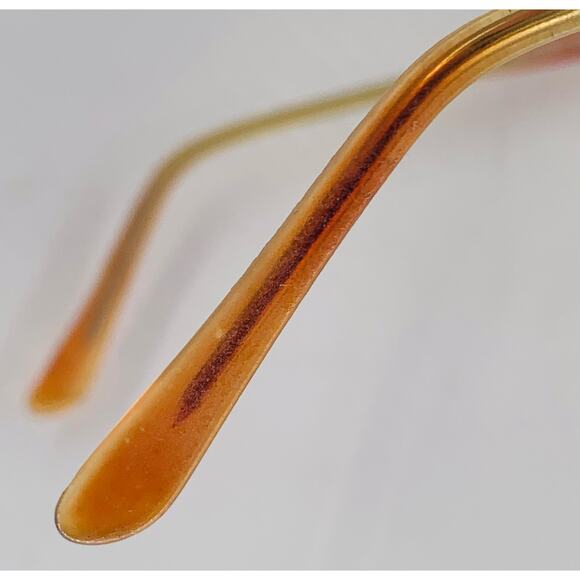 Retro Reading Glasses Plastic Round Frame Specs Brown Yellow Case Full Rim Optic - Picture 9 of 11